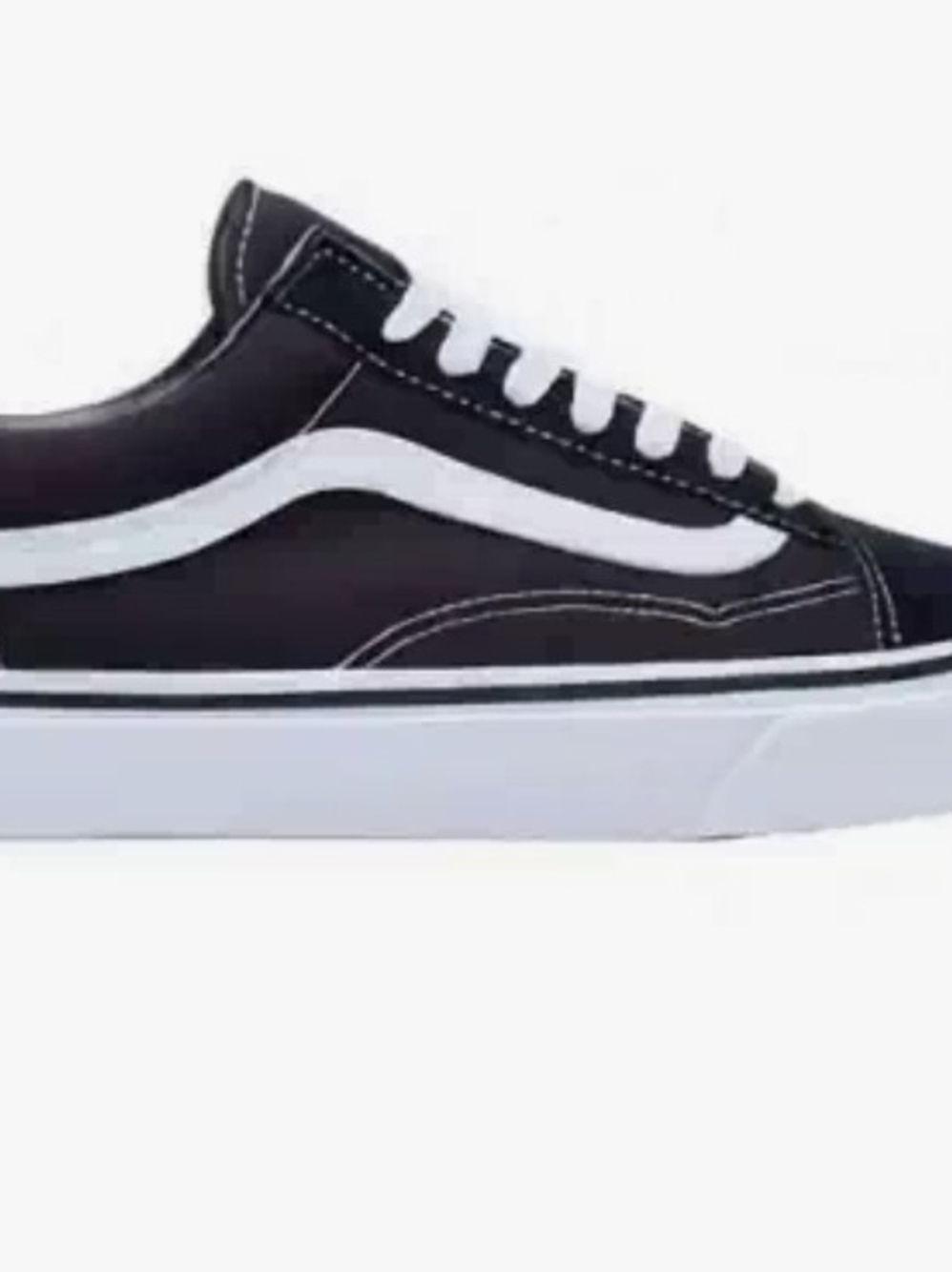 Vans Old Skool Black & White Low Top Sneaker